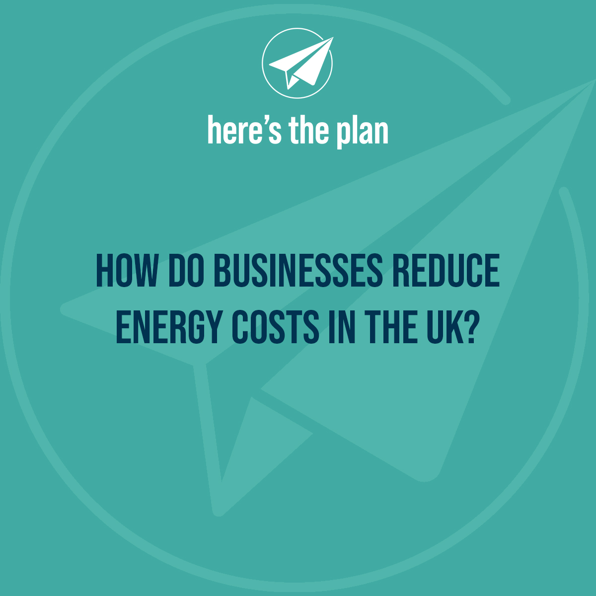 How do businesses reduce energy costs in the UK