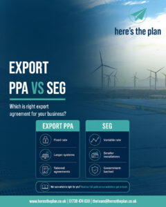 Export PPA vs SEG - Which Is Right for Your Business? | Here's The Plan