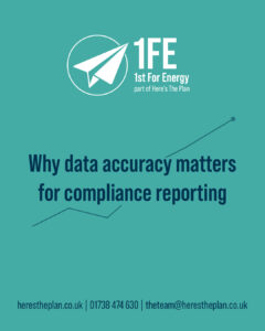 Why data accuracy matters for compliance reporting?